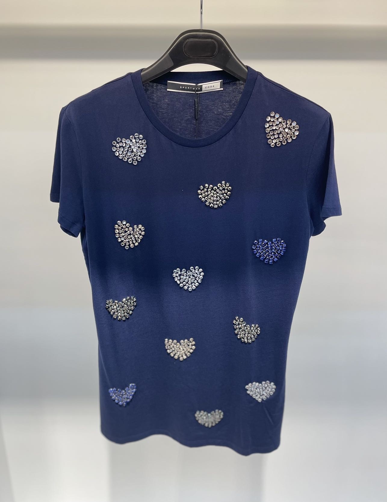 Sportmax Short-sleeved T-shirt In Blue