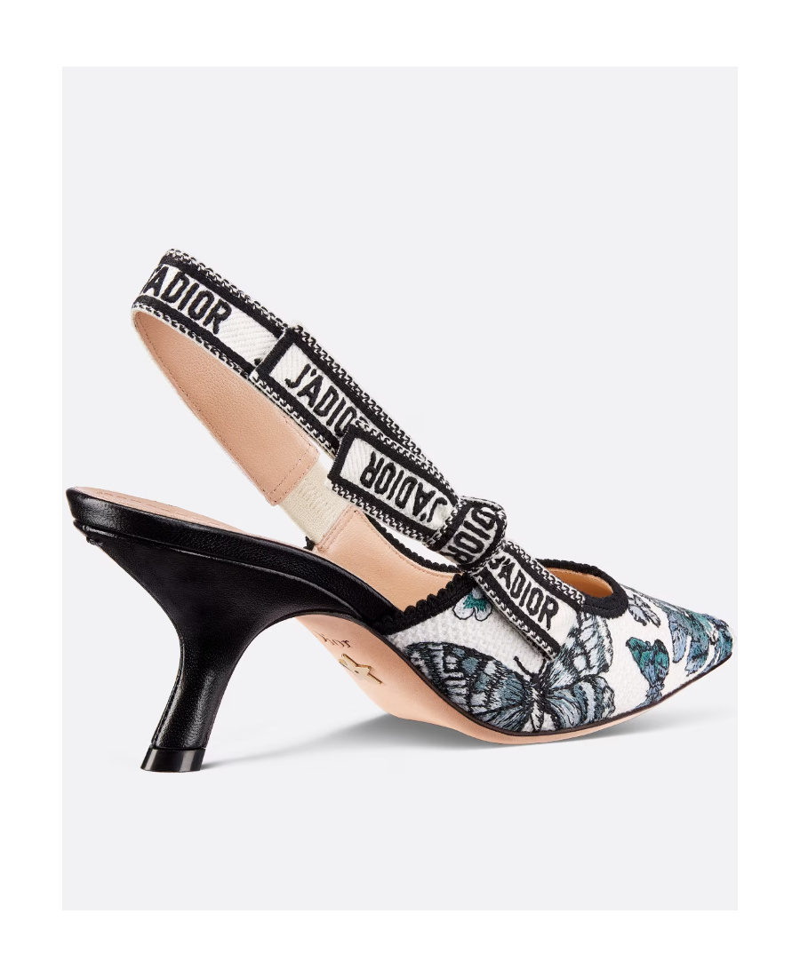 Shop Dior J'a Slingback Pump In Black