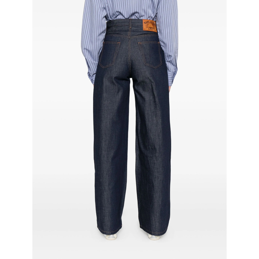 Apc Jeans A.p.c. X Marc Jacobs Jeans In Blue