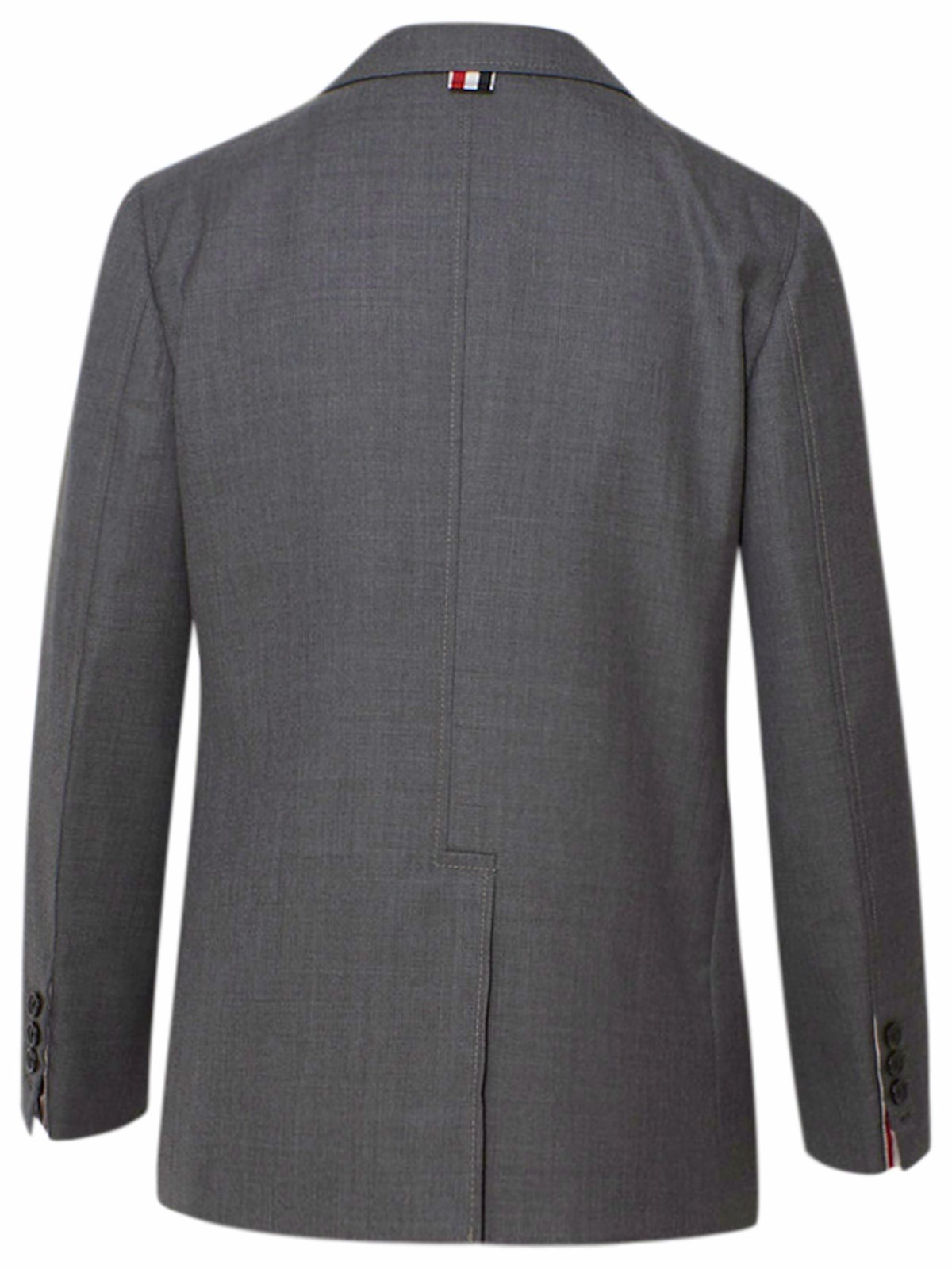 Thom Browne Sack Sport Wool Blazer In Gray