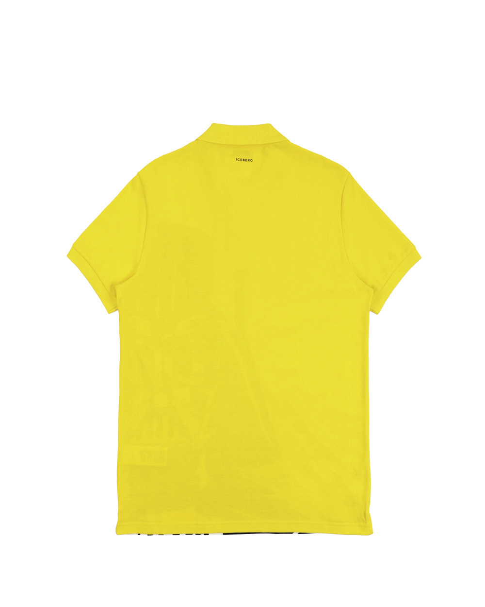 Iceberg Printed Pattern Polo Shirt In Yellow
