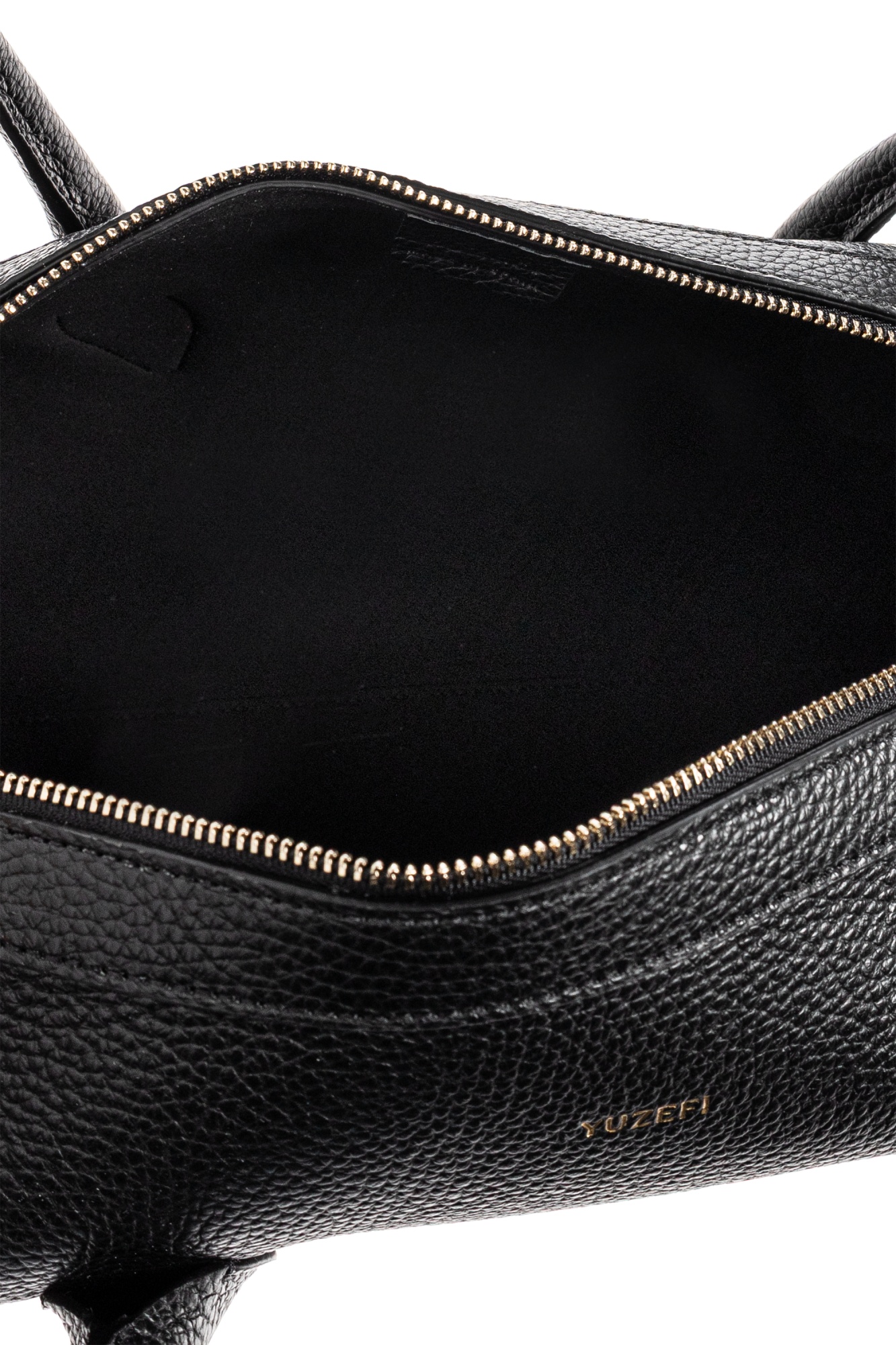 Yuzefi Logo Shoulder Bag In Black