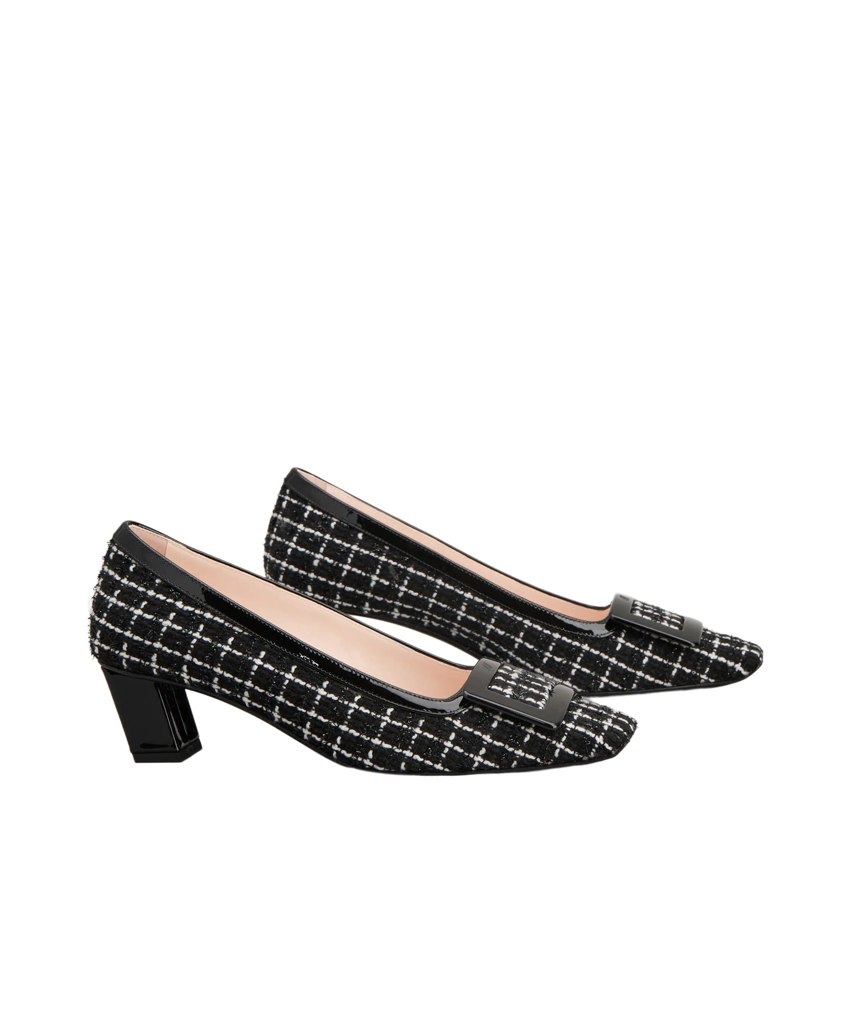 Roger Vivier Chic Belle Vivier Mini Pumps With Skyscraper Heel In Black