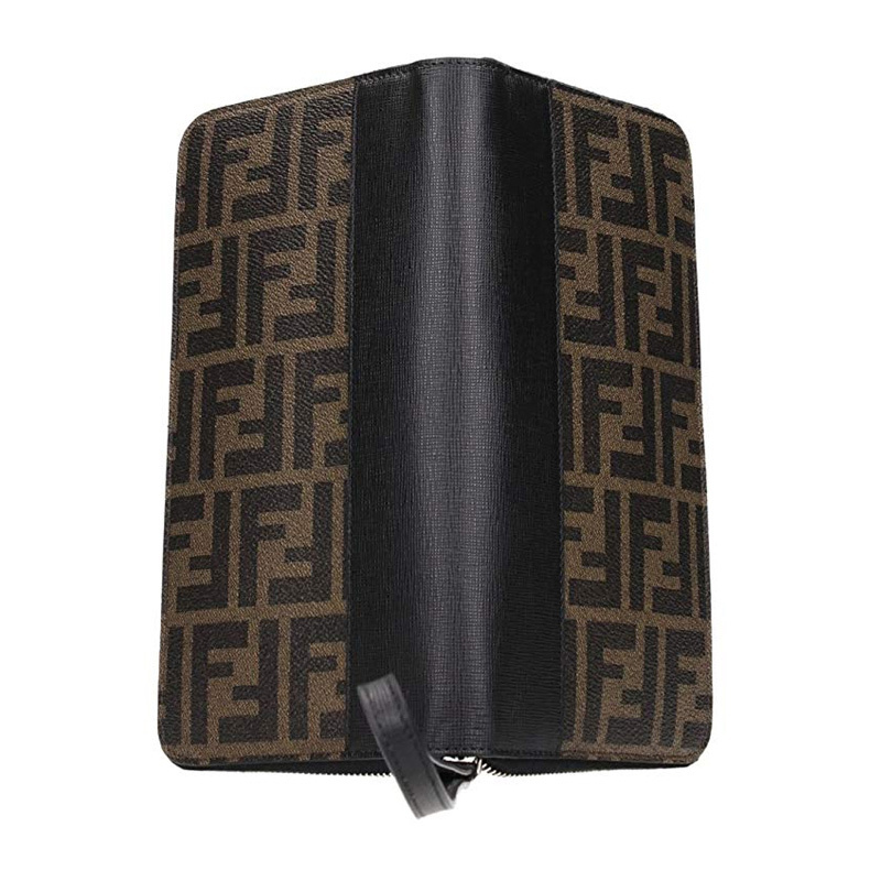 Fendi Long Wallet In Black
