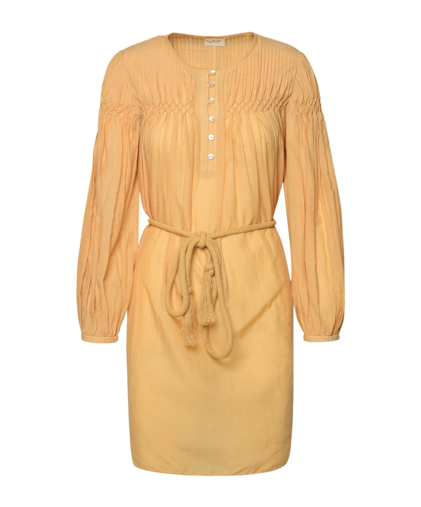 Isabel Marant Étoile Adeliani Dress In Yellow