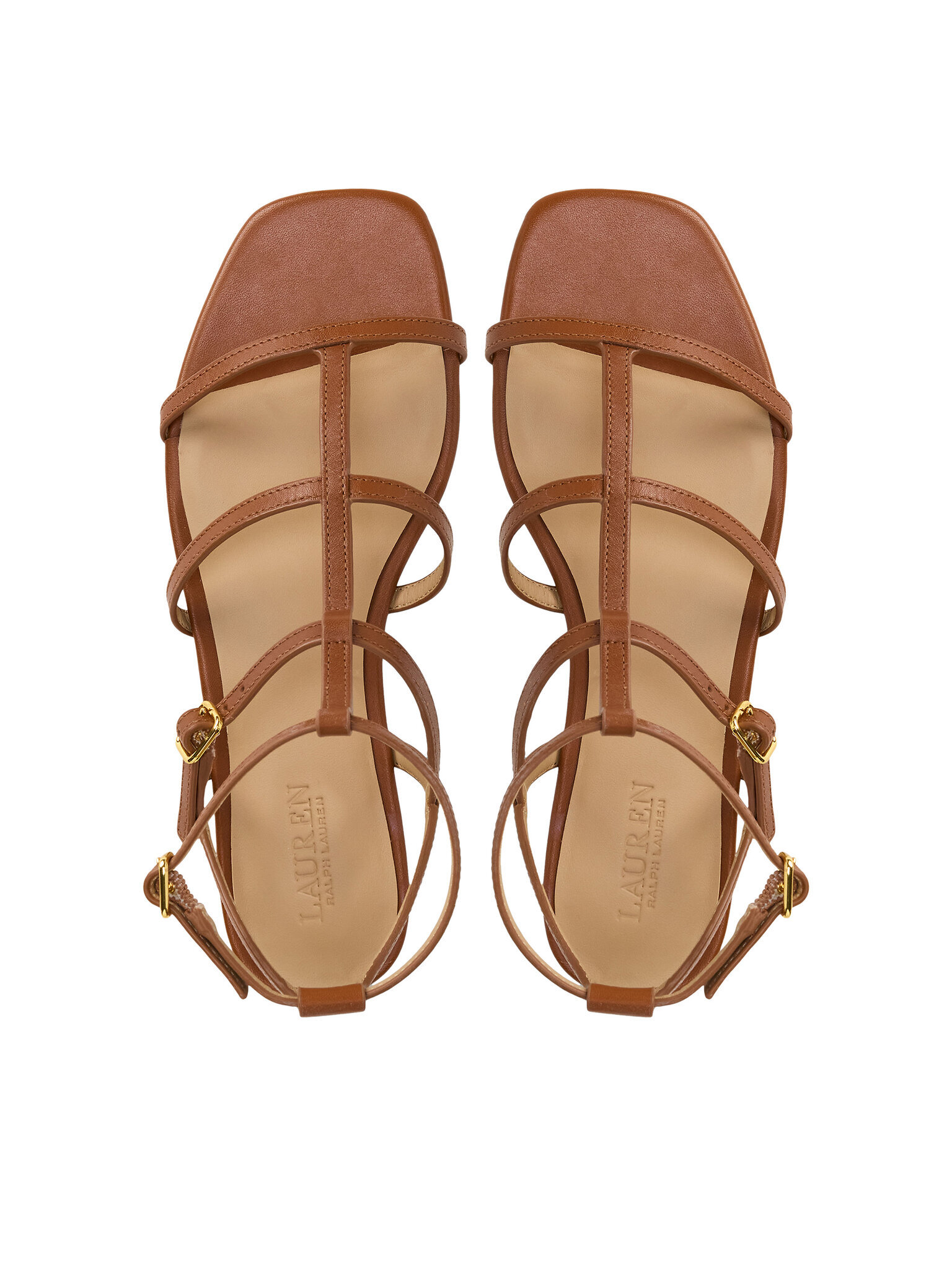 Polo Ralph Lauren Square Toe Flat Sandals