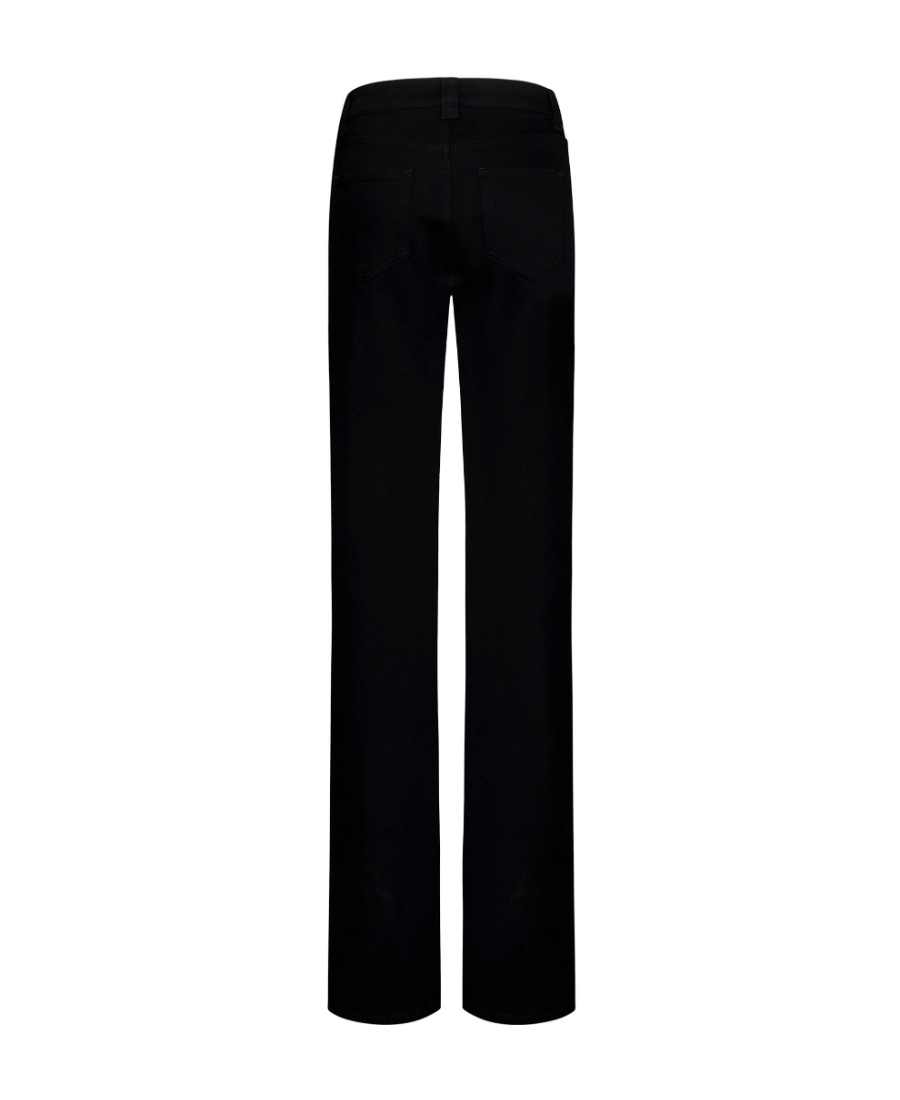 Shop Tom Ford High-rise Flared Trousers In Black