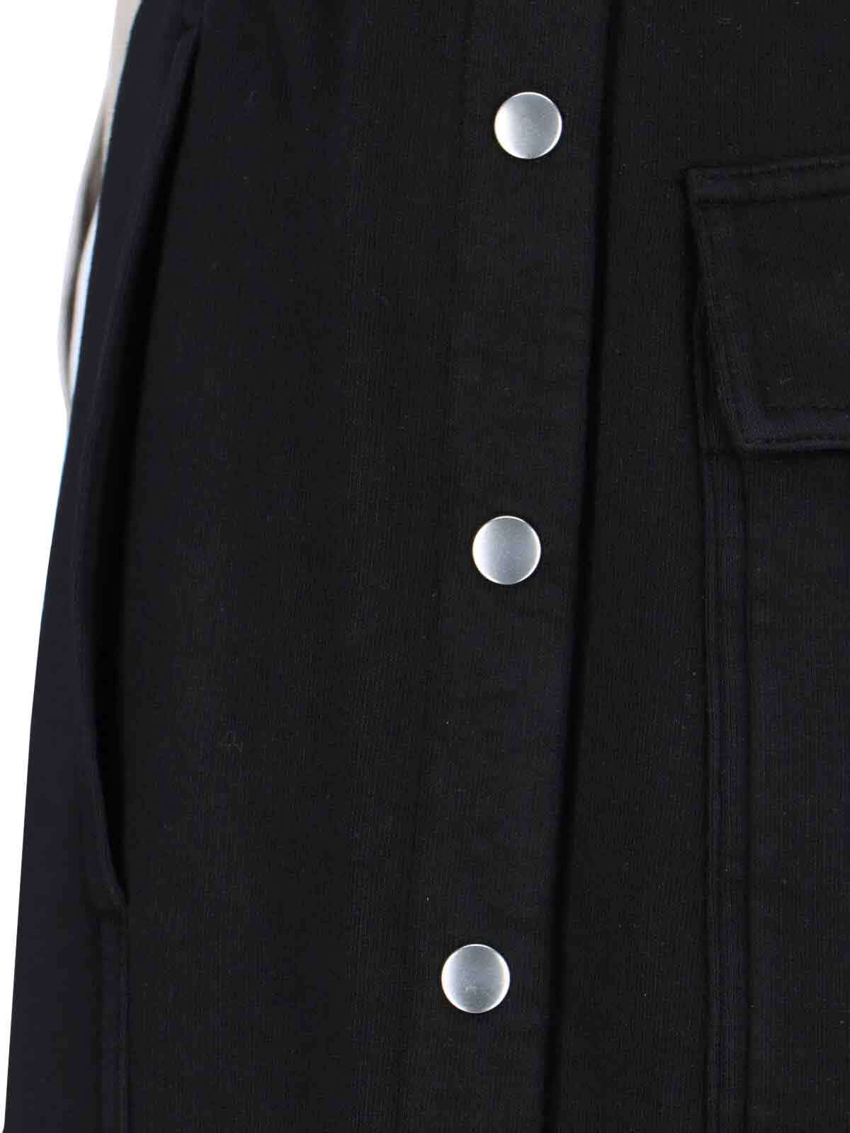 Rick Owens Drkshdw Elastic Waist Casual Pants In Black