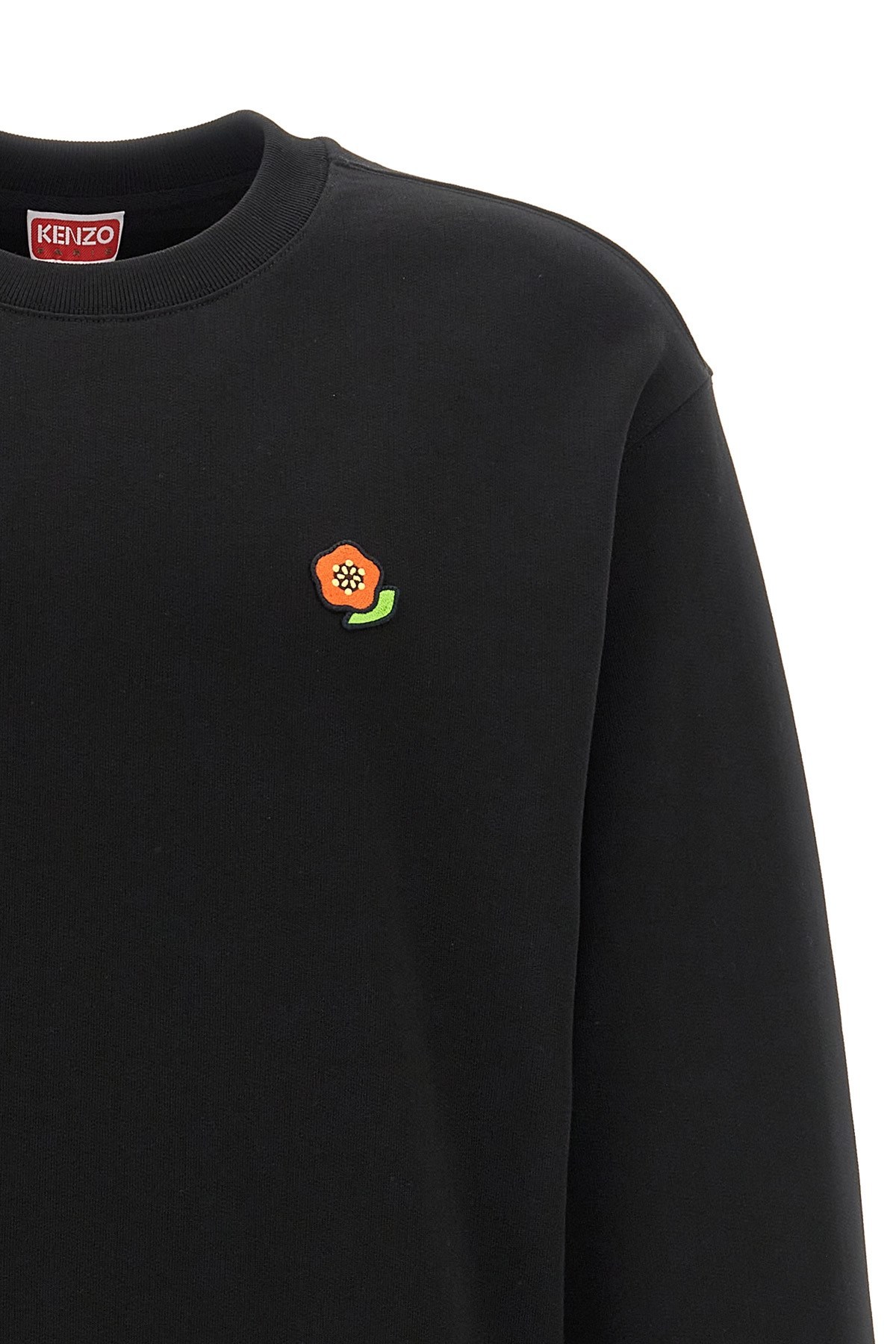 Kenzo Pop Crew Neck Sweatshirt In Black