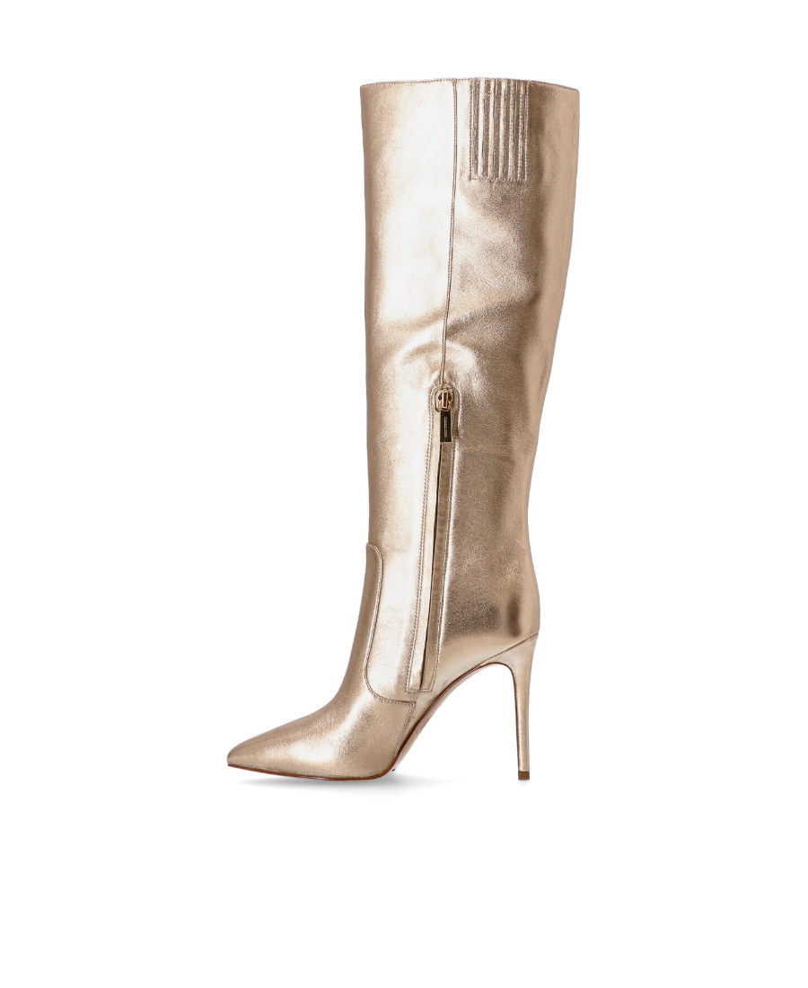 Michael Kors Pointed Boots In Nude