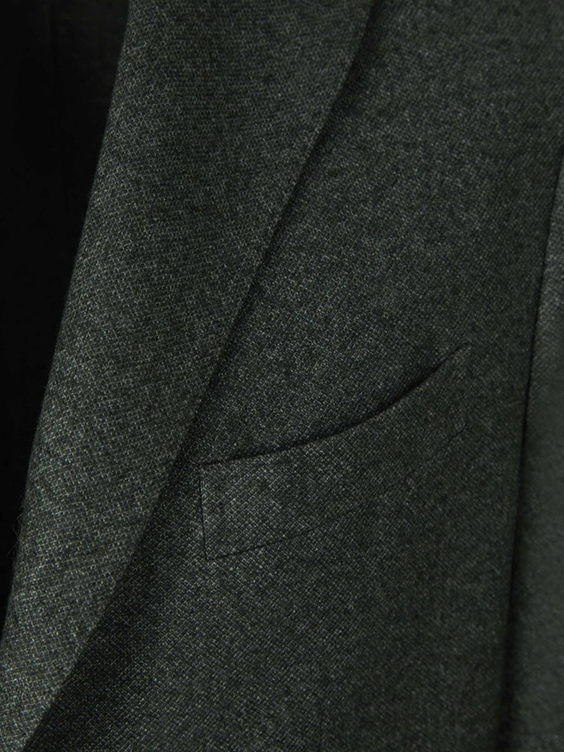Boglioli Long-sleeved Suit Coat In Black