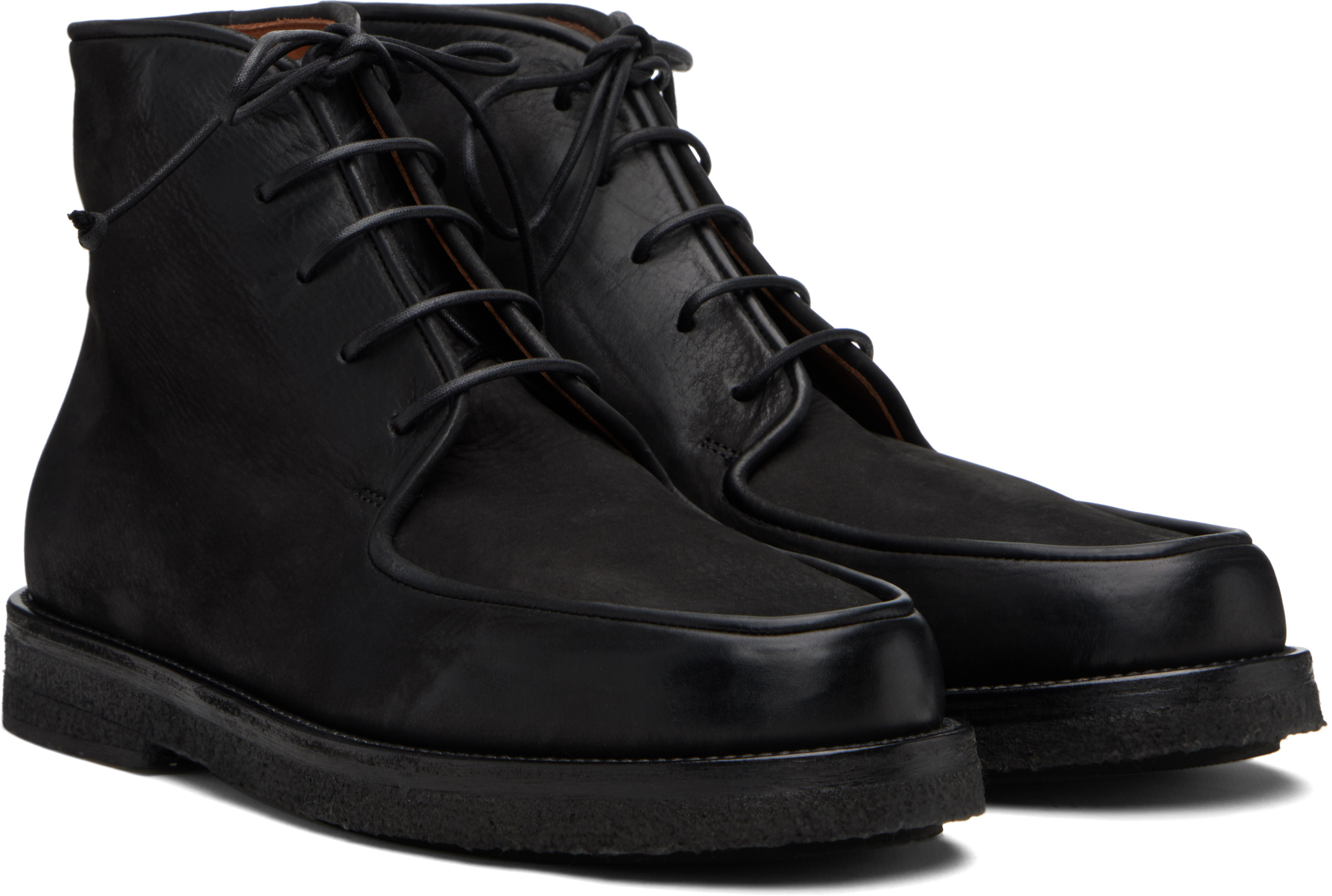 Marsèll Moccar Ankle Boots In Black