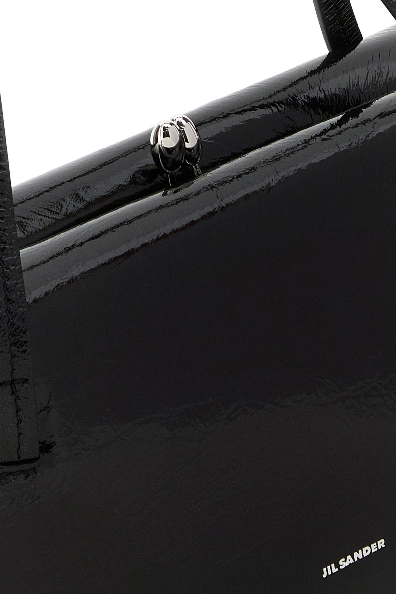 Jil Sander Goji Pillow Handbag In Black