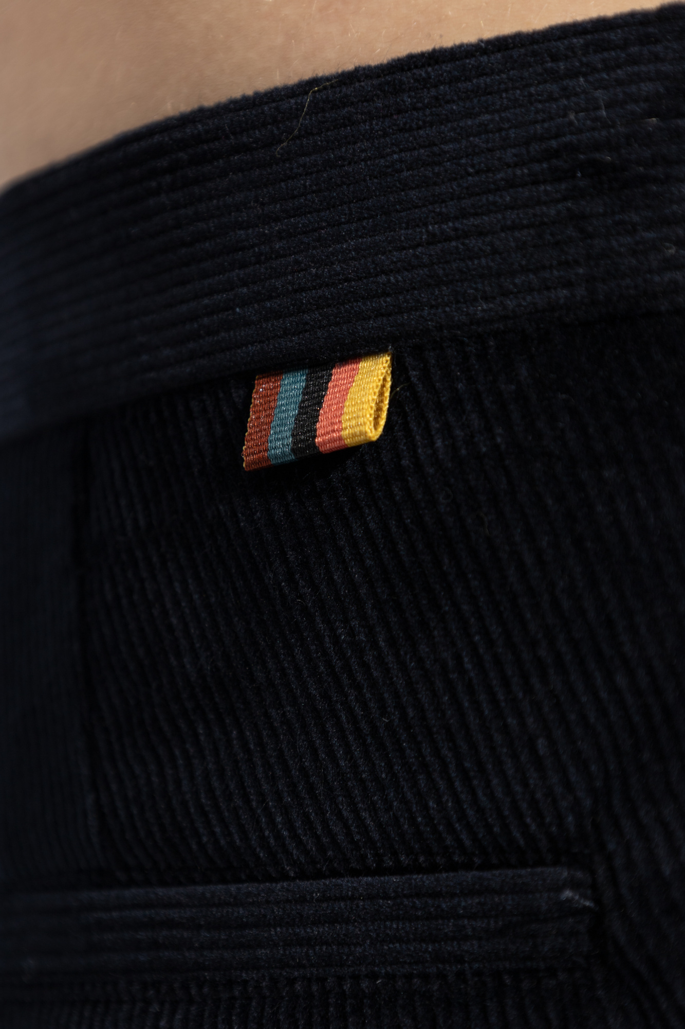 PAUL SMITH LOW-RISE CORDUROY TROUSERS