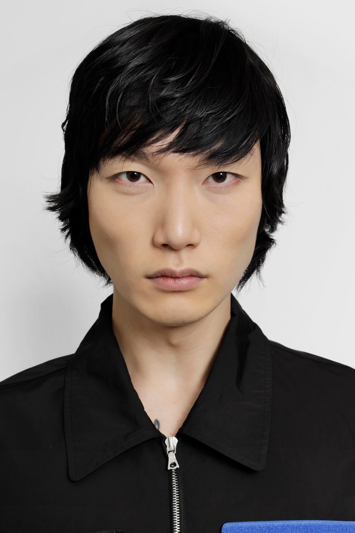 Dries Van Noten Black Patch Casual Jacket In Black