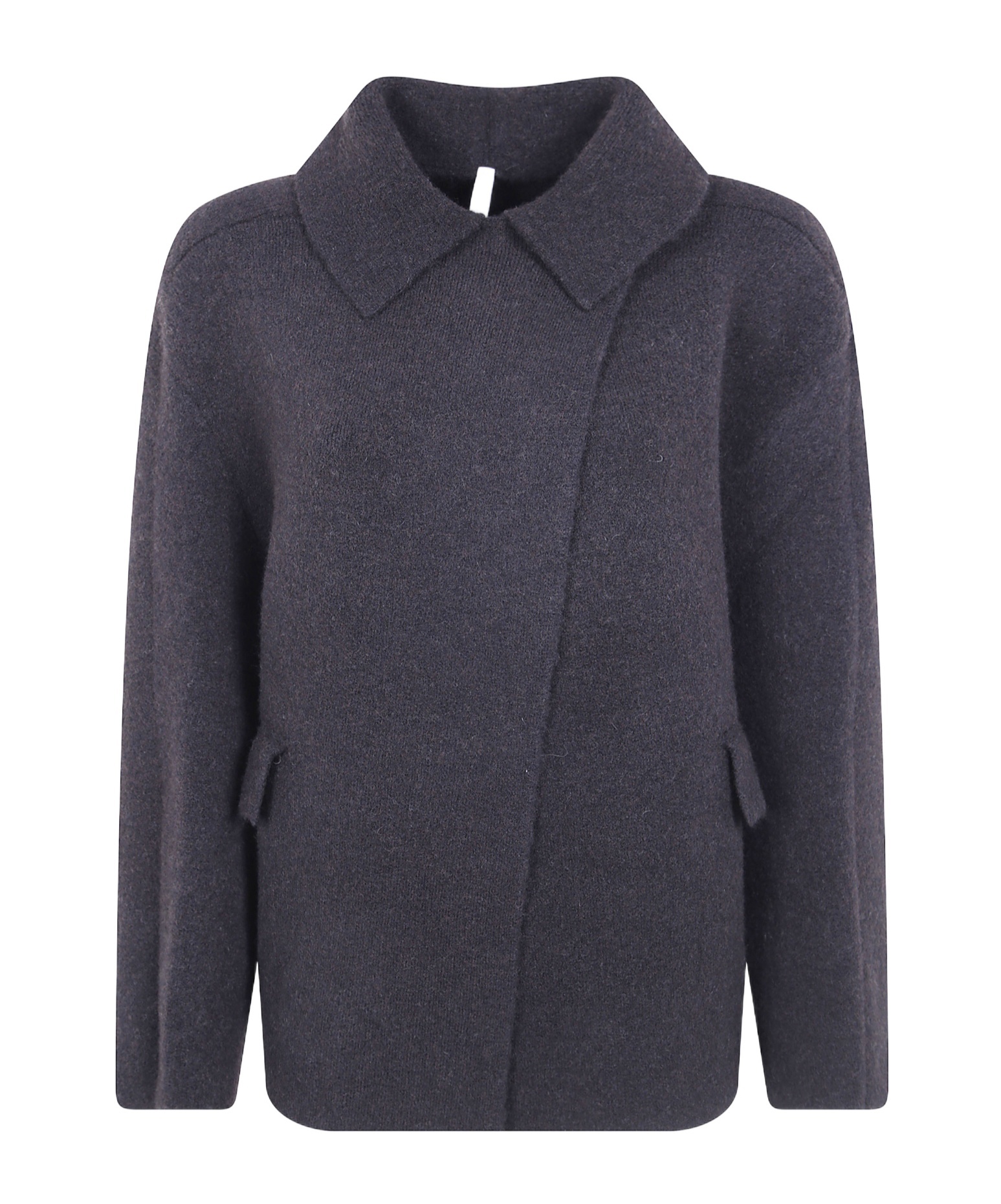 Boboutic Double Breasted Jacket In Gray