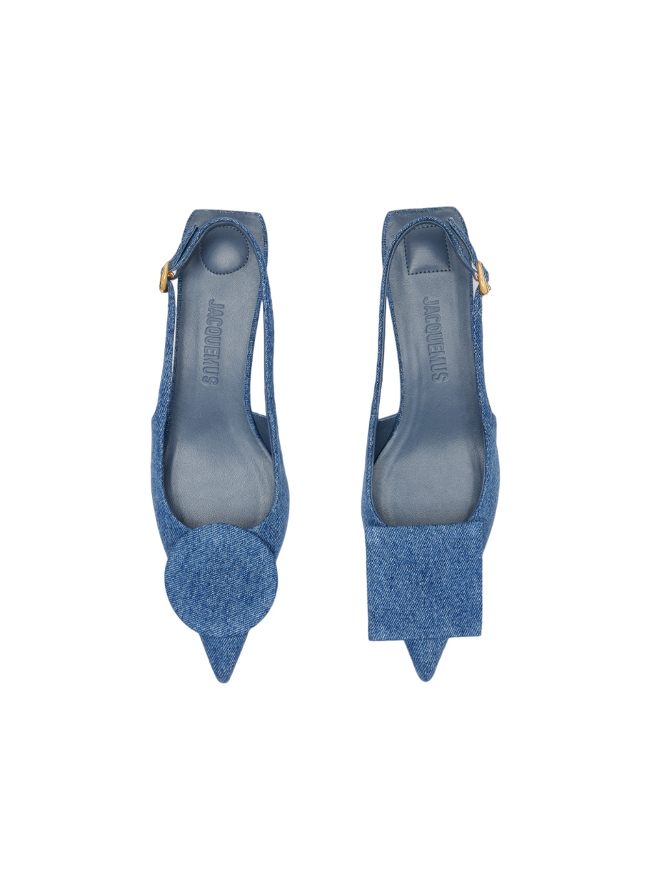 Jacquemus Les Slingbacks Duelo 40mm Pumps In Blue