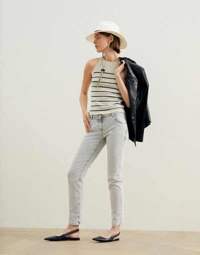 Brunello Cucinelli Straight-leg Jeans In Blue