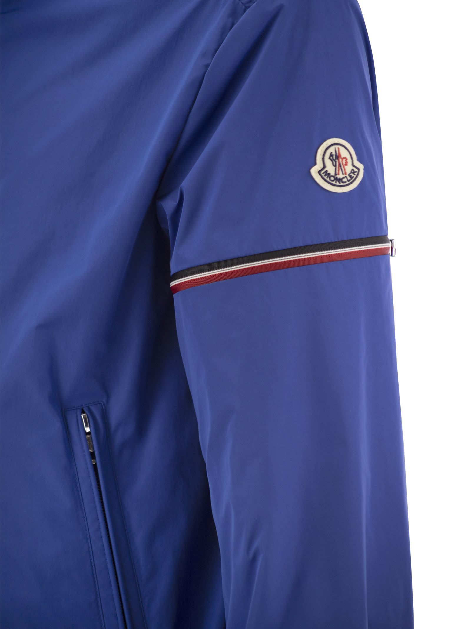 MONCLER MONCLER HIGH NECK ZIP-UP JACKET