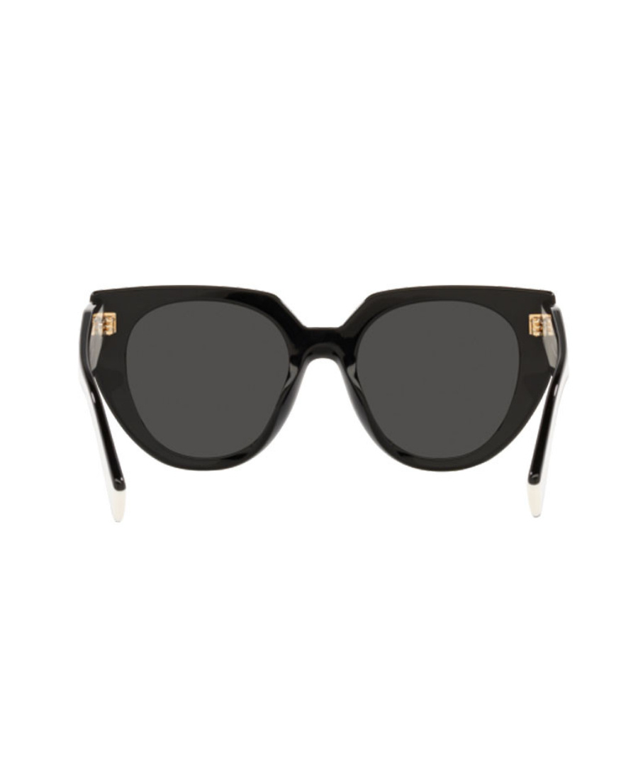 Prada Pr 14ws 09q5s0 52mm Womens Cat-eye Sunglasses In Black