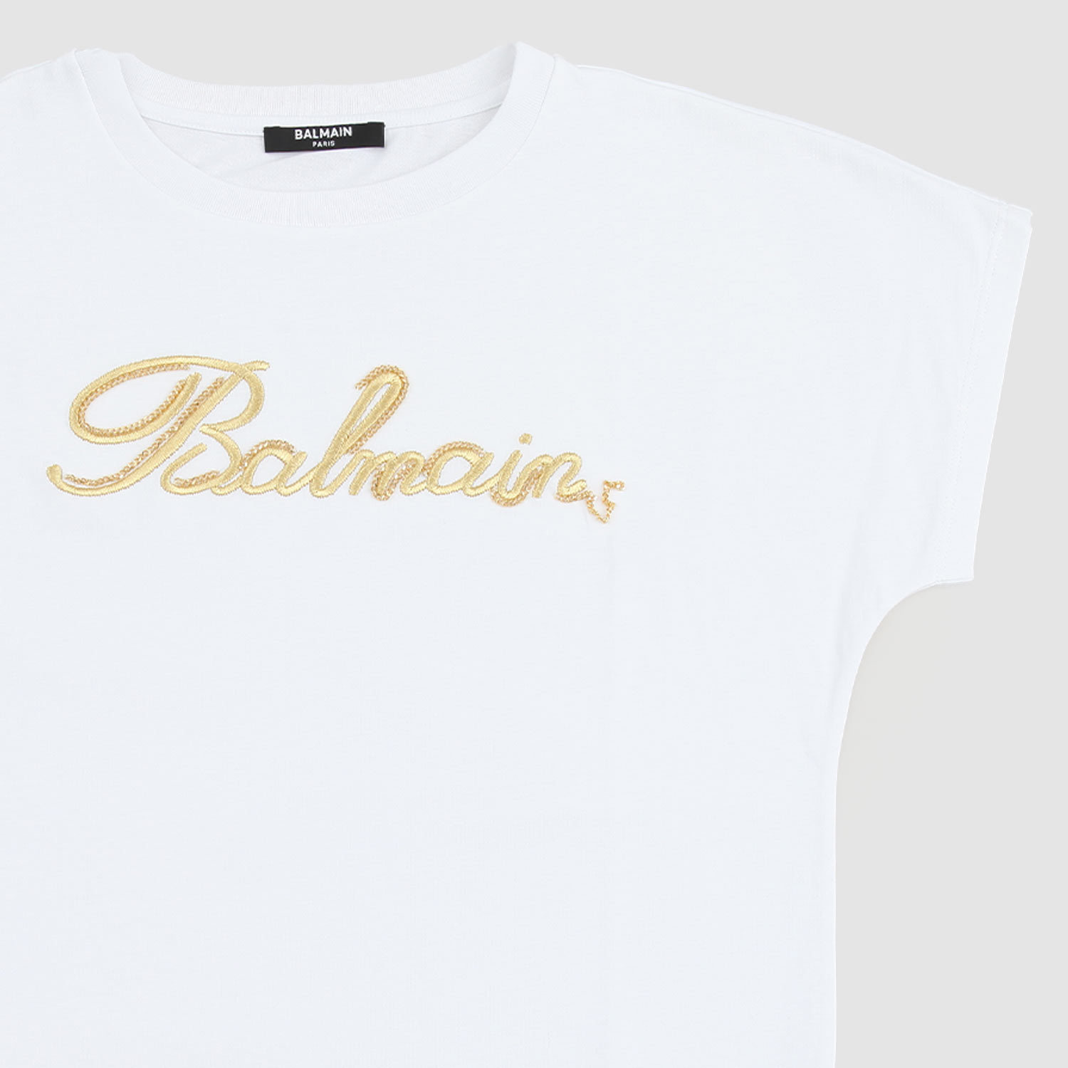 Balmain Short-sleeved T-shirt In White