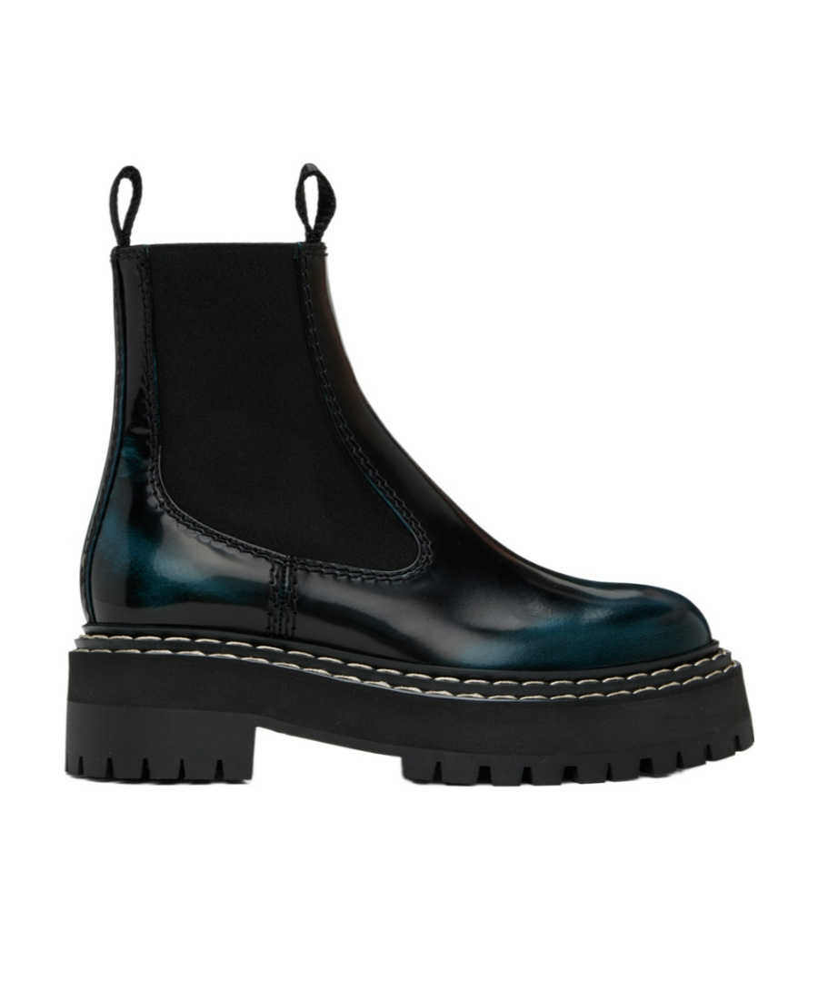 PROENZA SCHOULER LUG SOLE PLATFORM ANKLE SHORT BOOTS