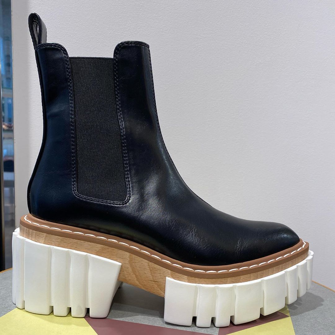 Stella Mccartney Alter Nappa Emilie Boots In Black