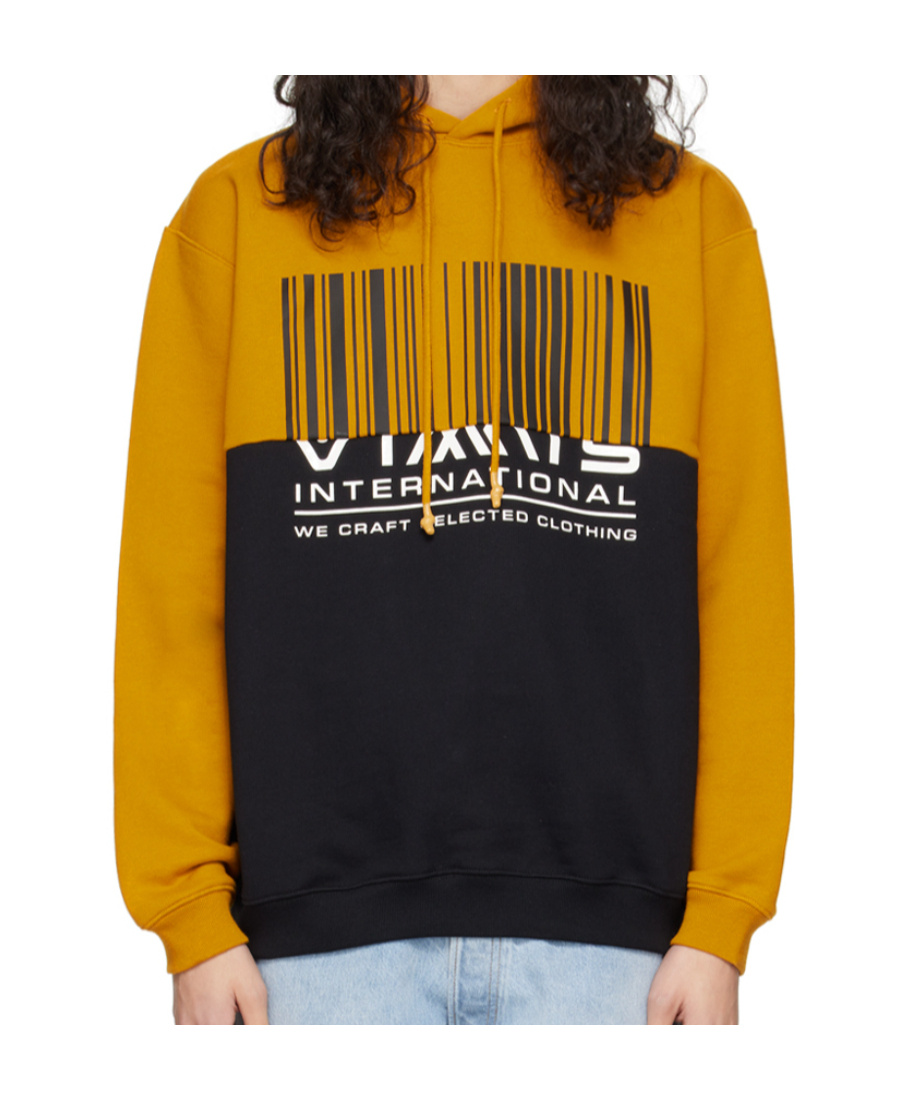 Vtmnts International Hoodie In Orange