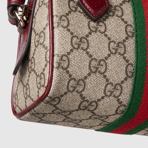Gucci Ophidia Mini Boston Bag In Multi
