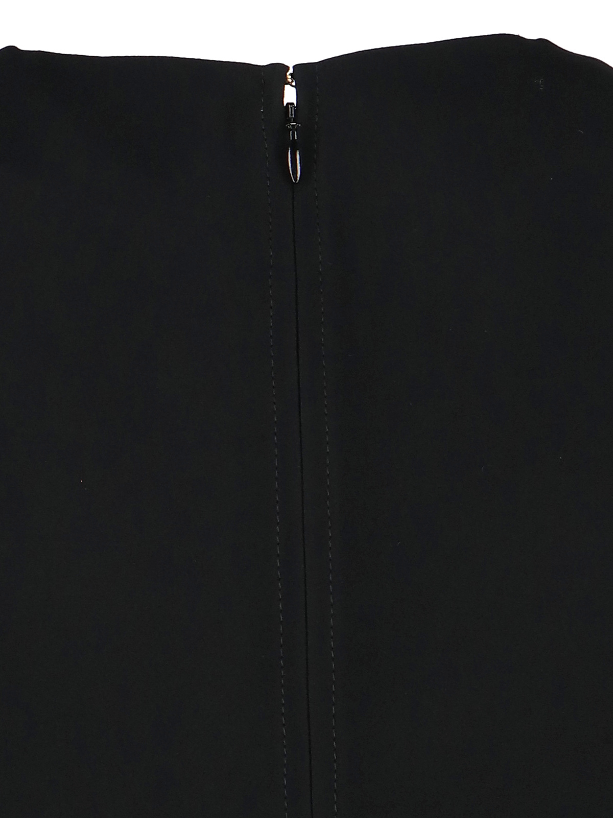 Shop Burberry Monogram-belt Midi Dress In Black