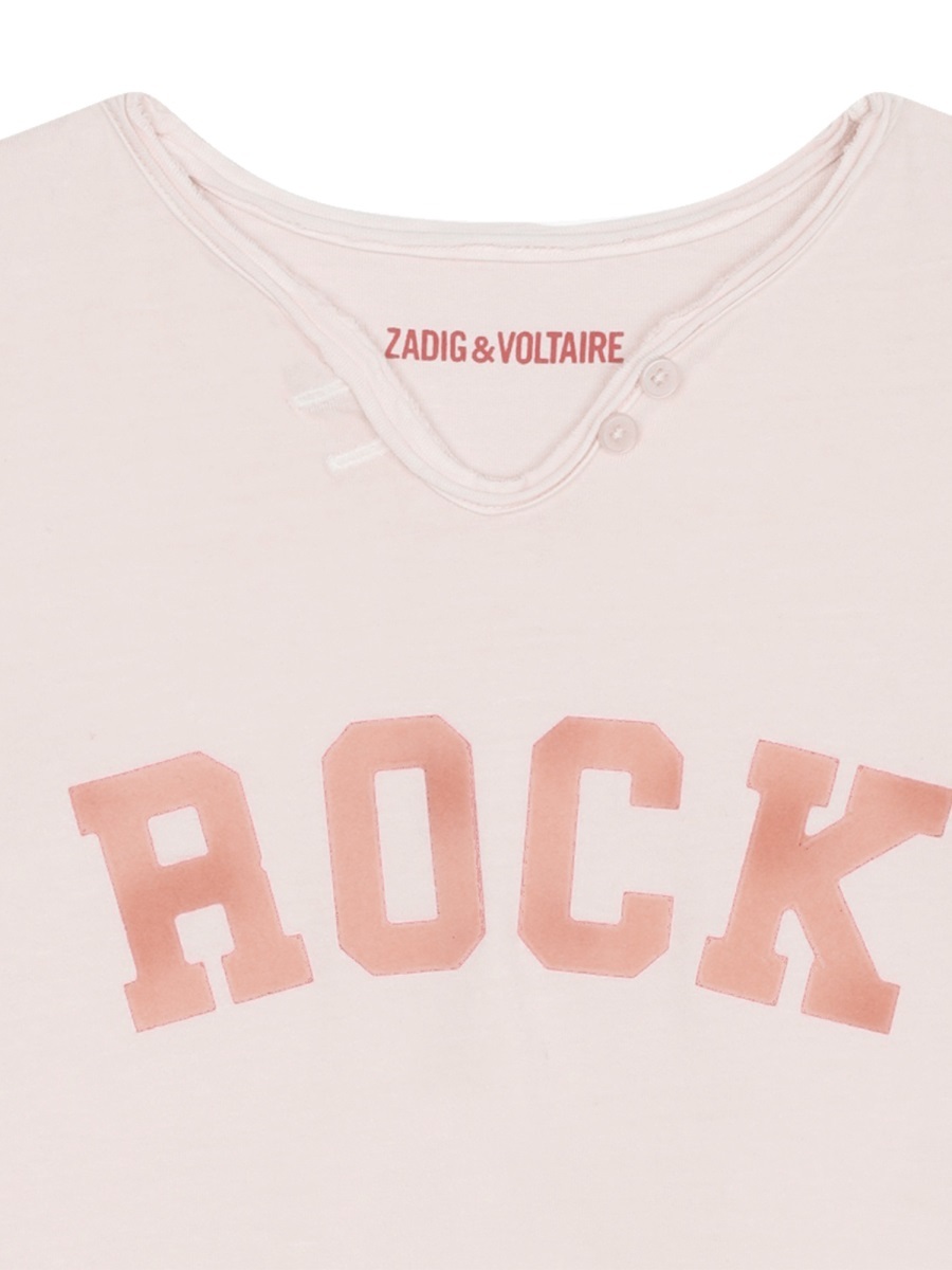 Zadig & Voltaire Short-sleeved T-shirt In Pink