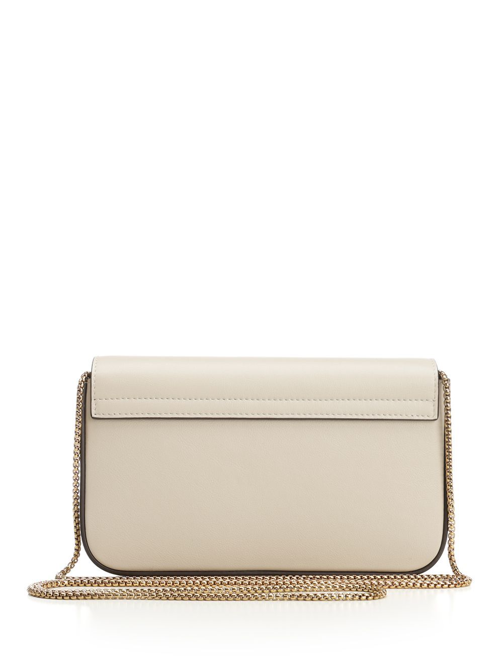 Tod's Mini Flap Shoulder Bag In White
