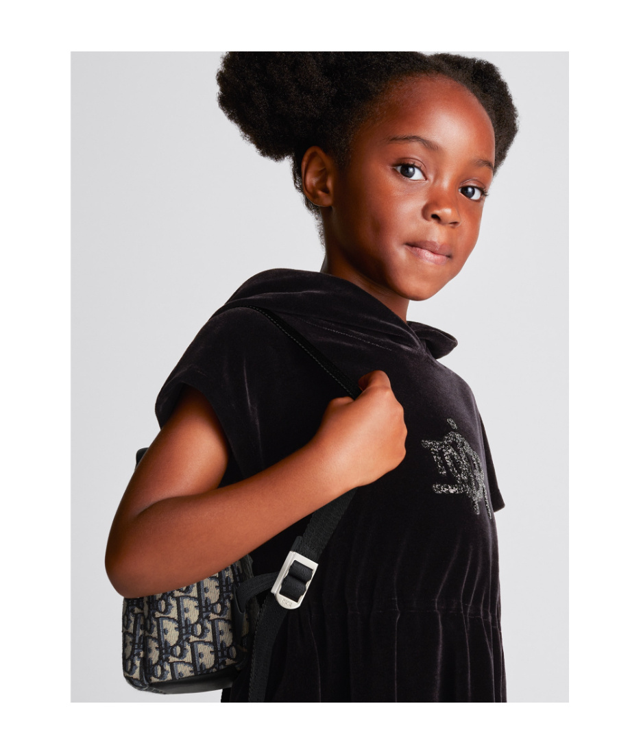 DIOR KID'S SHORT FIGURE SKATER DRESS