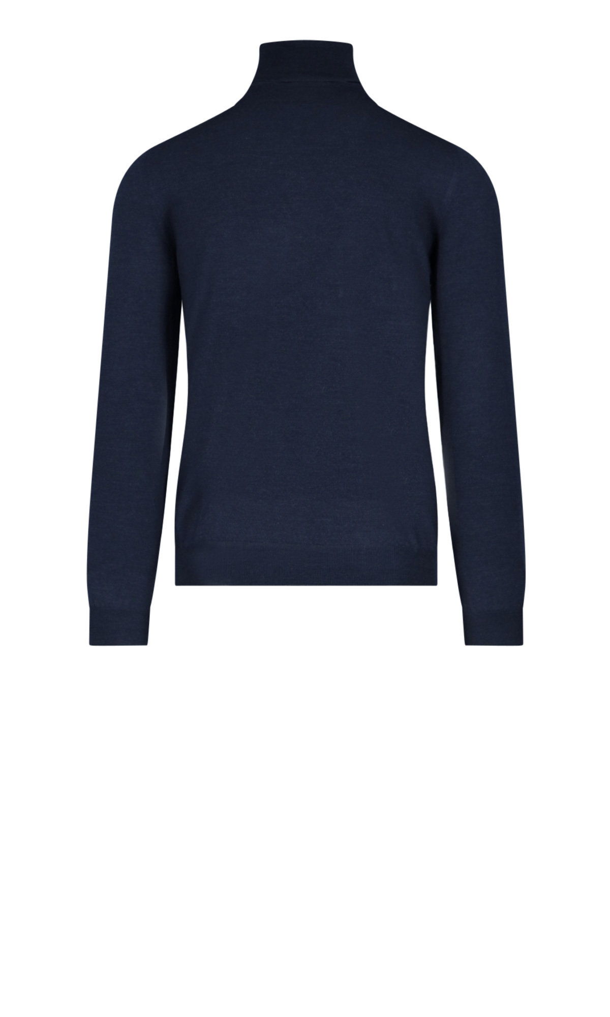Zanone Roll-neck Long-sleeve Jumper In Black