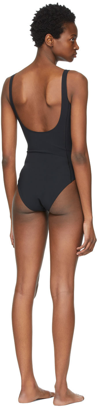 Moncler Logo-print Sleeveless Bodysuit In Black