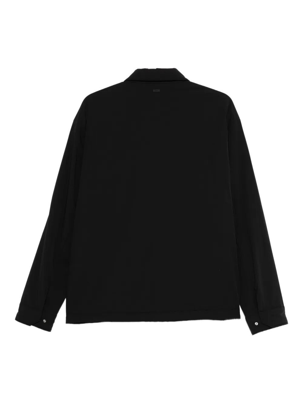Herno Casual Long Sleeve Shirt Jacket In Black