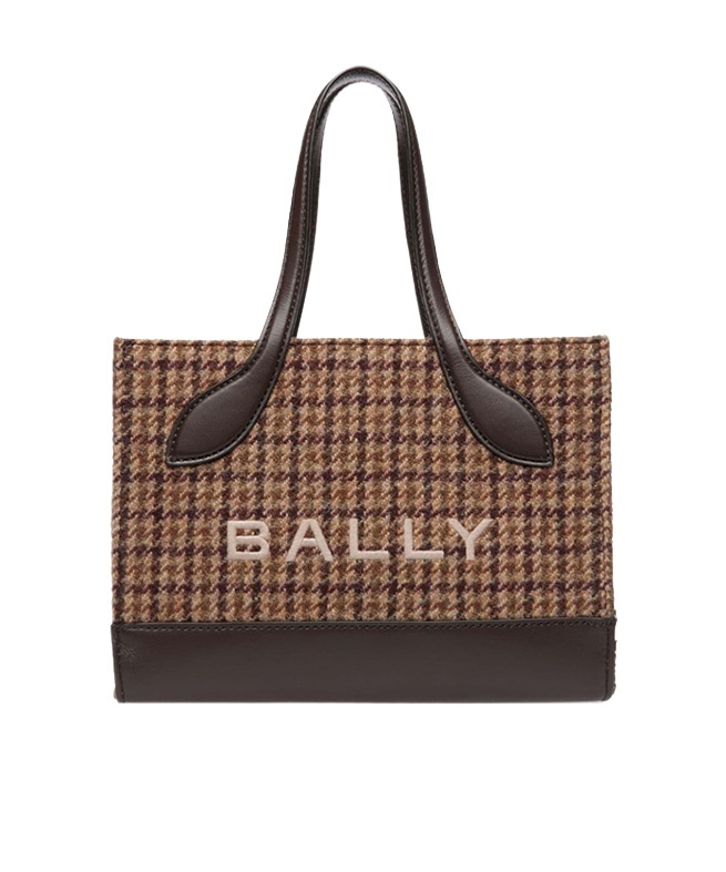 Bally Mini Bar Tote Bag In Multicolor