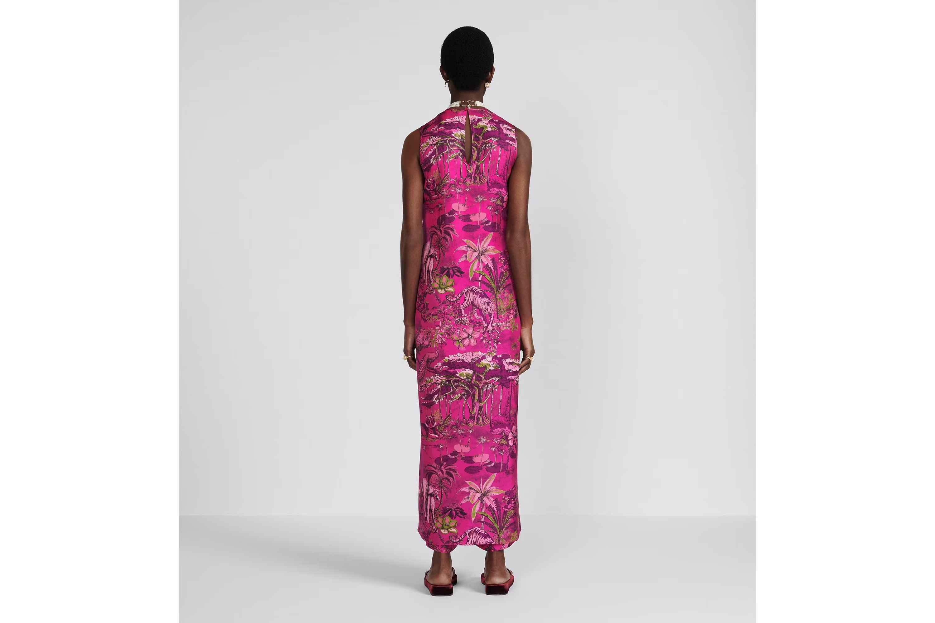 Shop Dior Jumpsuit In Pink