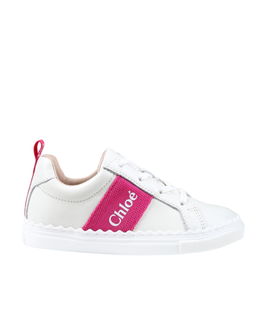 Chloé Low-top Sports Shoes In White