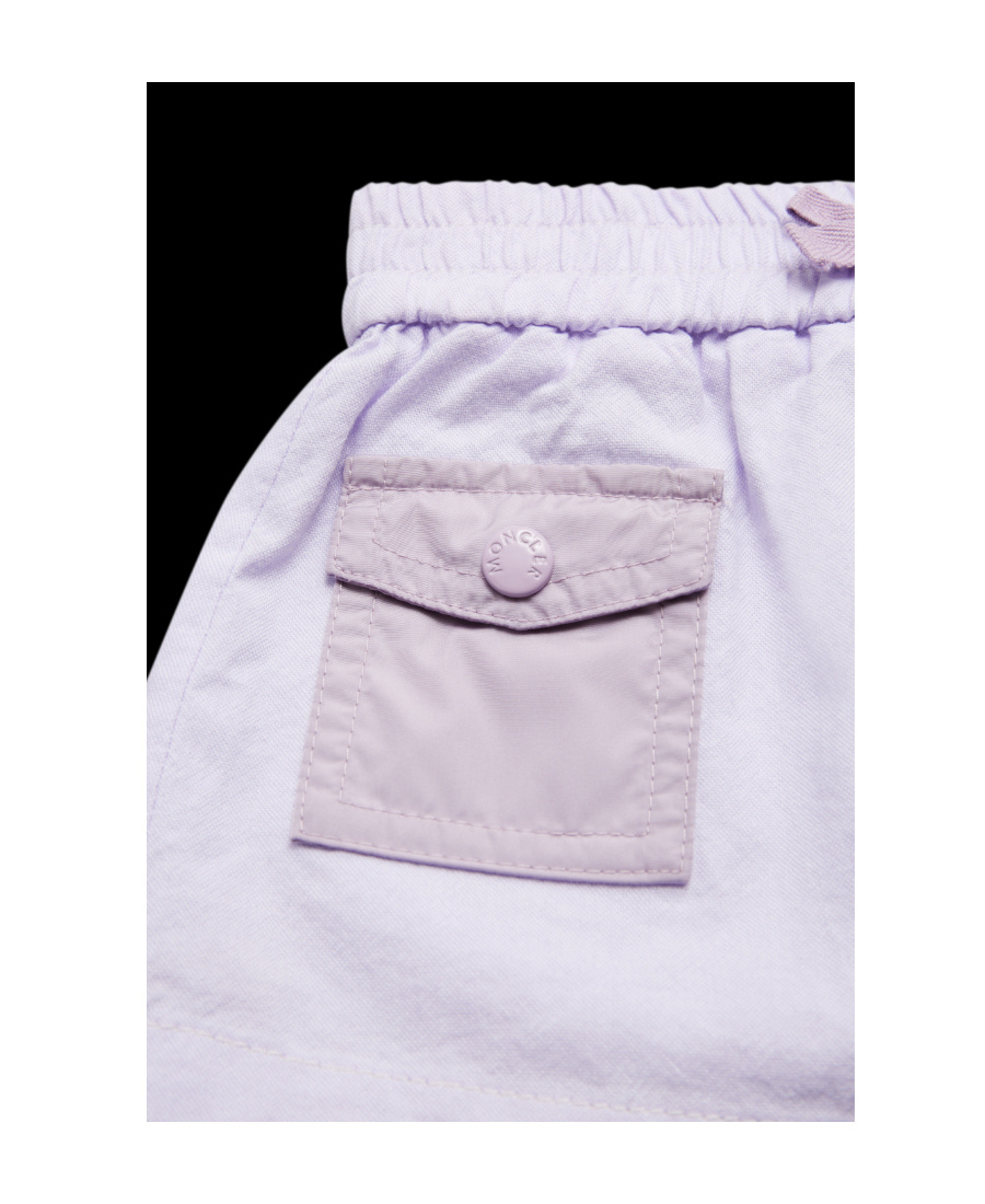 MONCLER MONCLER ENFANT POCKET-DETAILED DRAWSTRING SKIRT