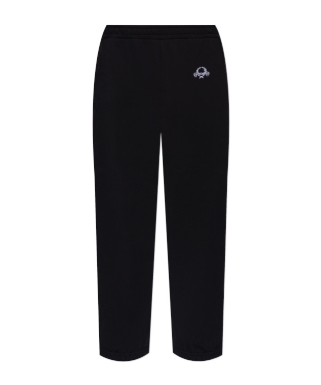 Moschino Elastic Waist Sweatpants In Black