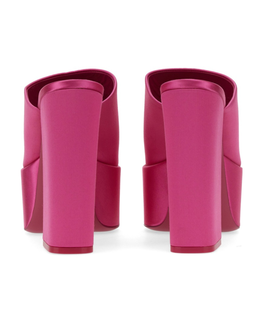 Shop Paris Texas Sasha 135mm Open Toe Mules In Pink