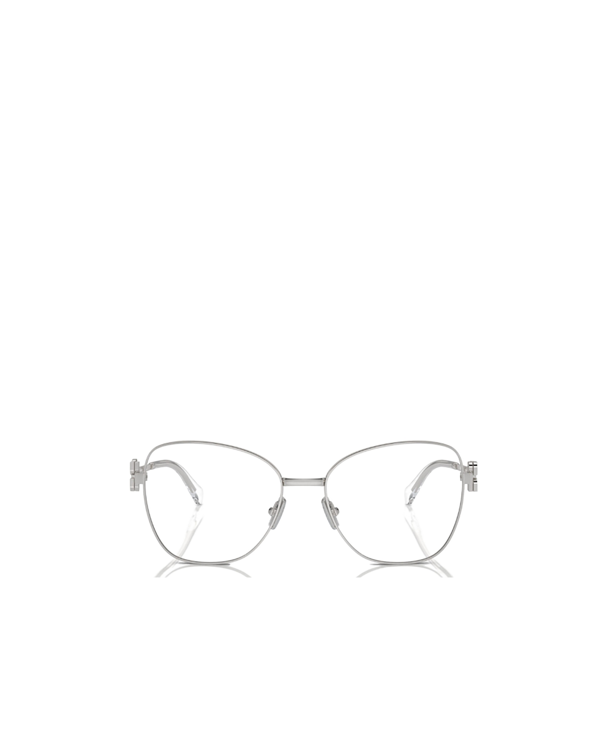 Miu Miu Logo Flat Mirror In White