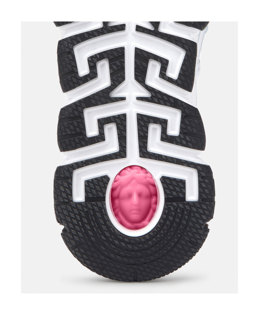 Versace Trigreca Low-top Sneakers In White
