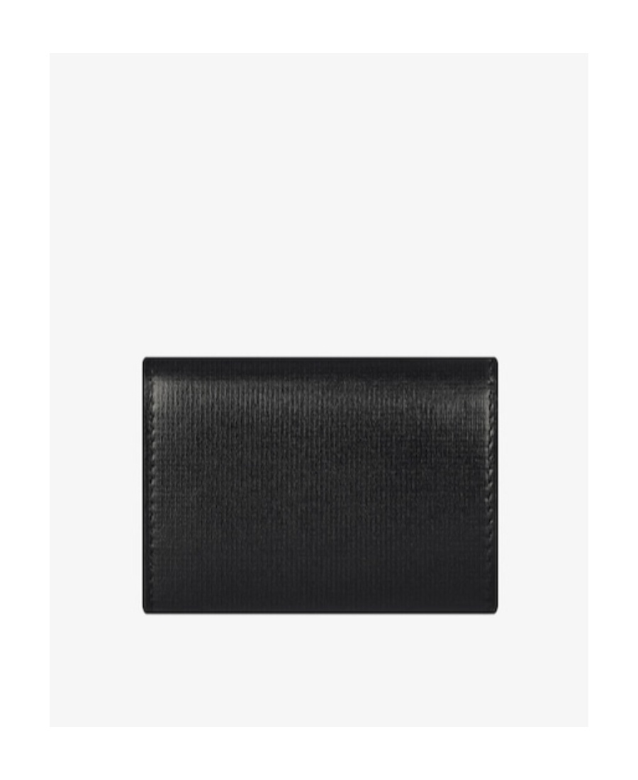 Givenchy Leather Tri-fold Wallet In Black