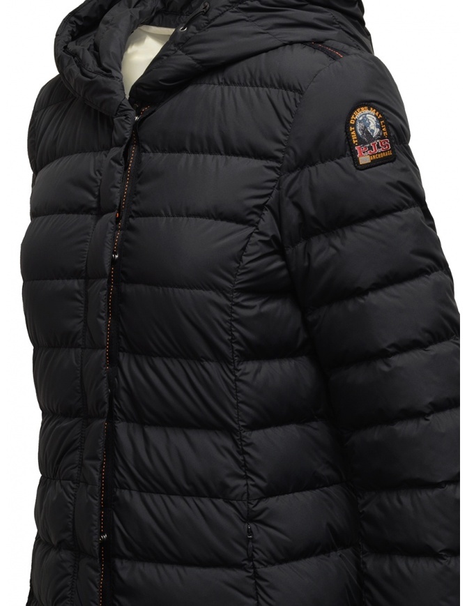 Parajumpers Long-sleeved Down Jacket In Black