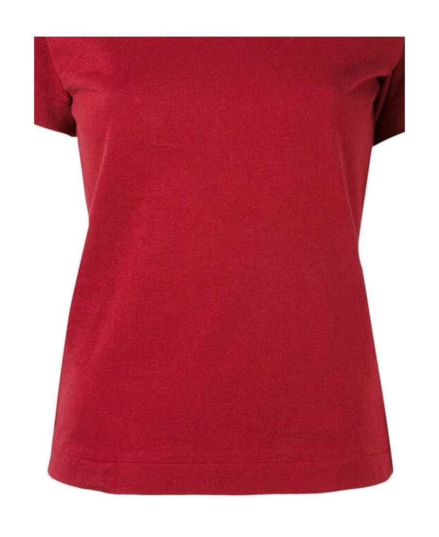 Comme Des Garçons Play Double Heart Crewneck T-shirt In Red