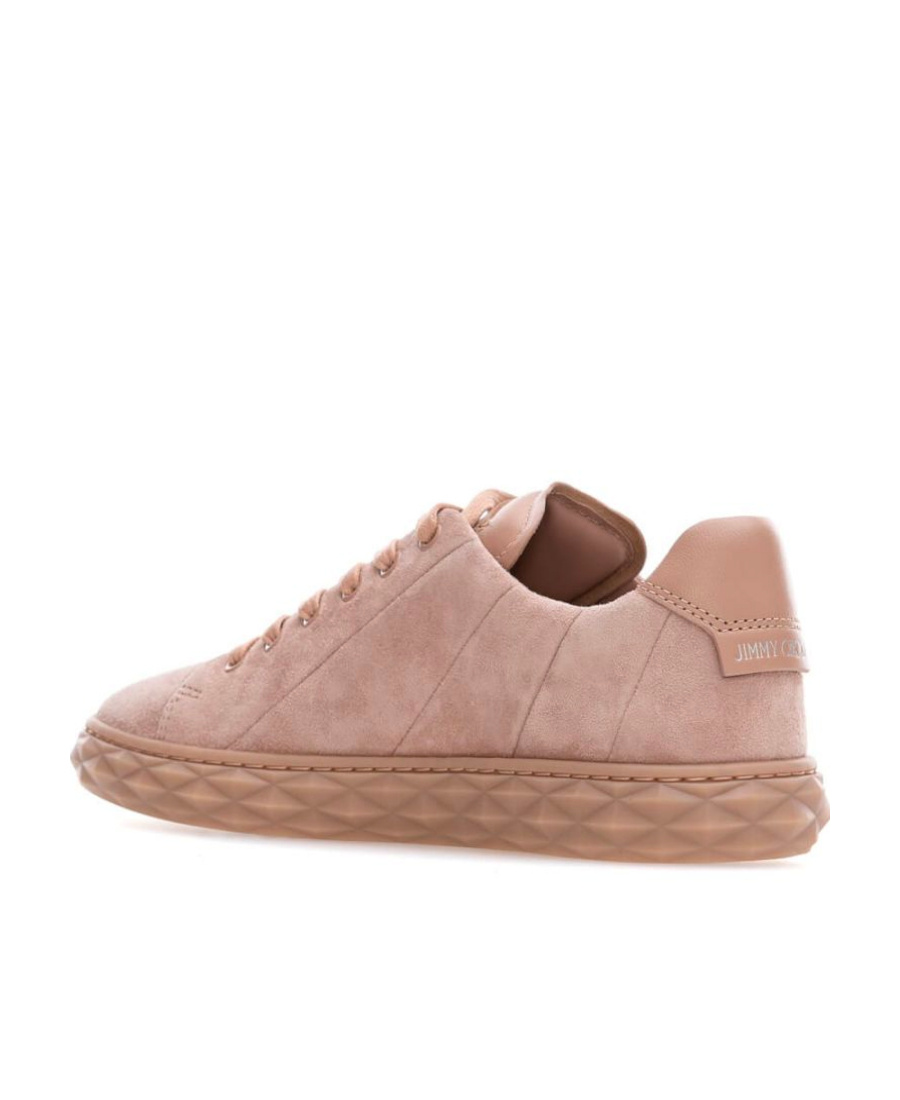 Jimmy Choo Logo Straps Casual Sneakers In Nude