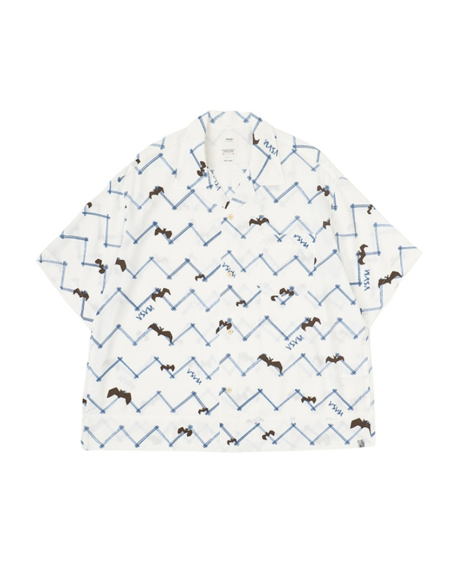 Visvim S/s Bats Copa Shirt In White