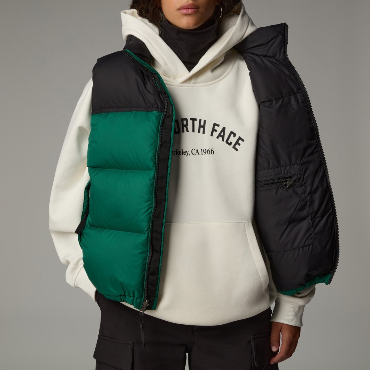 Shop The North Face 1996 Retro Nuptse Gilet In Green
